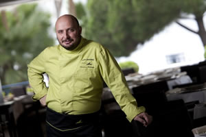 Chef Sinicropi at Grand Hyatt Cannes Hotel Martinez & Restaurant La Palme d'Or | Bown's Best